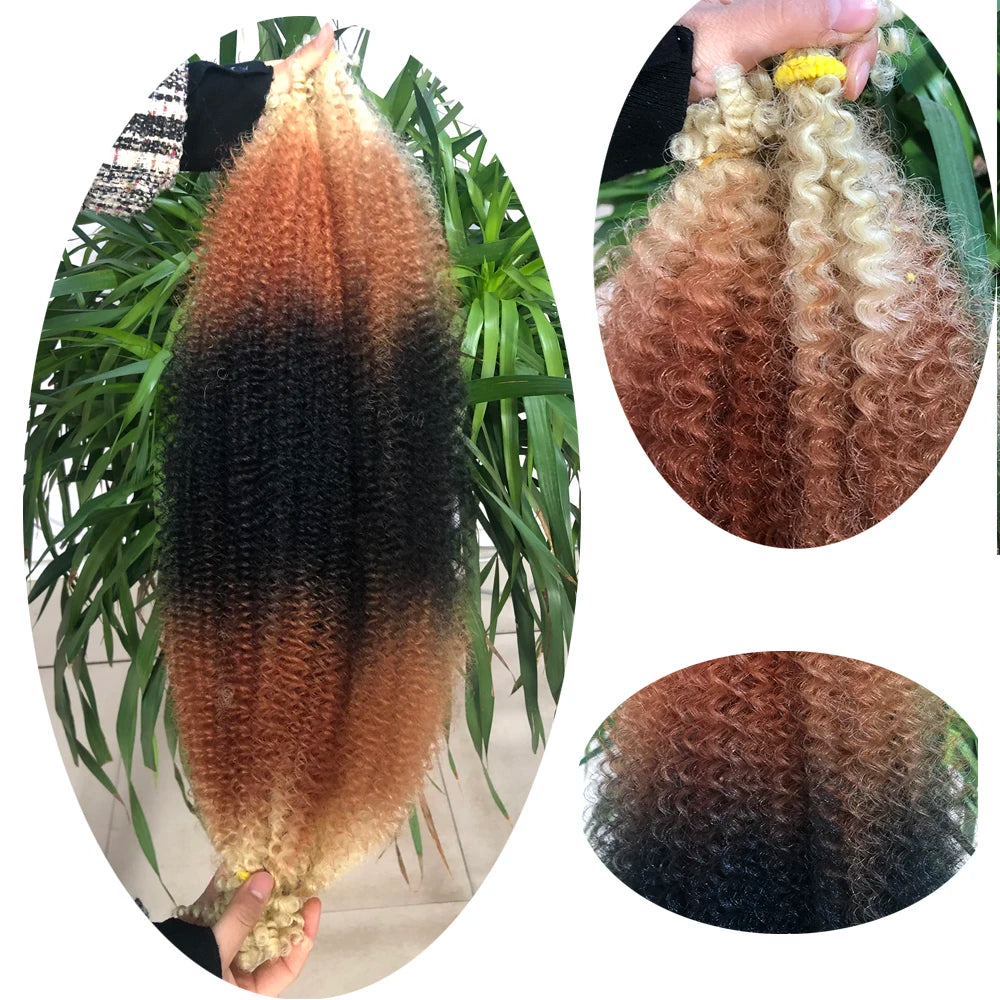 Afro Kinky Marely Braiding Crochet Hair Springy