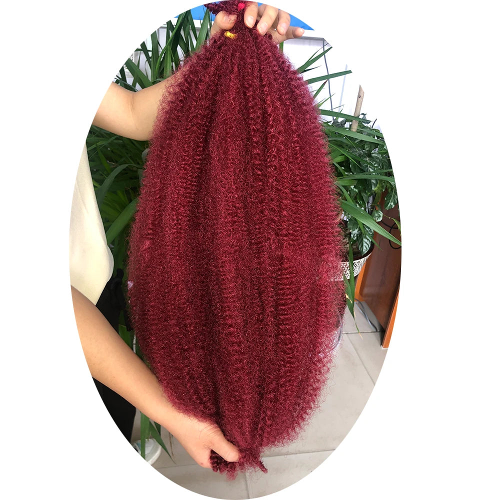 Afro Kinky Marely Braiding Crochet Hair Springy