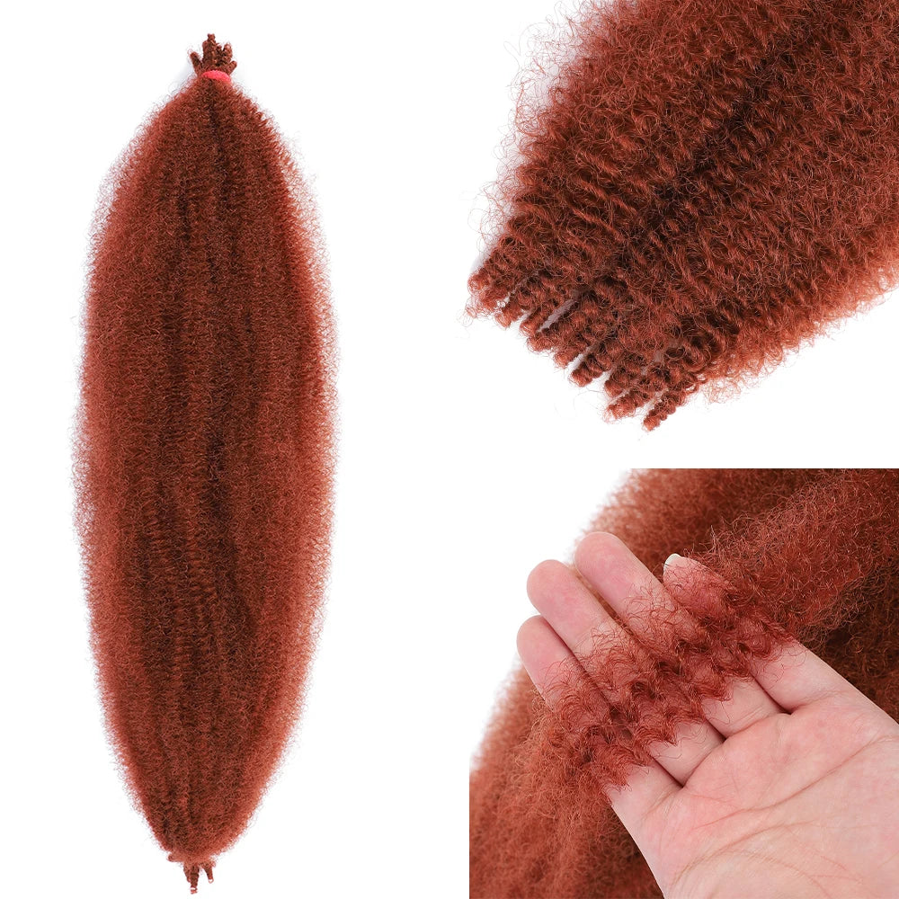 Afro Kinky Marely Braiding Crochet Hair Springy