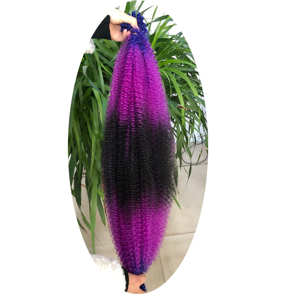 Afro Kinky Marely Braiding Crochet Hair Springy