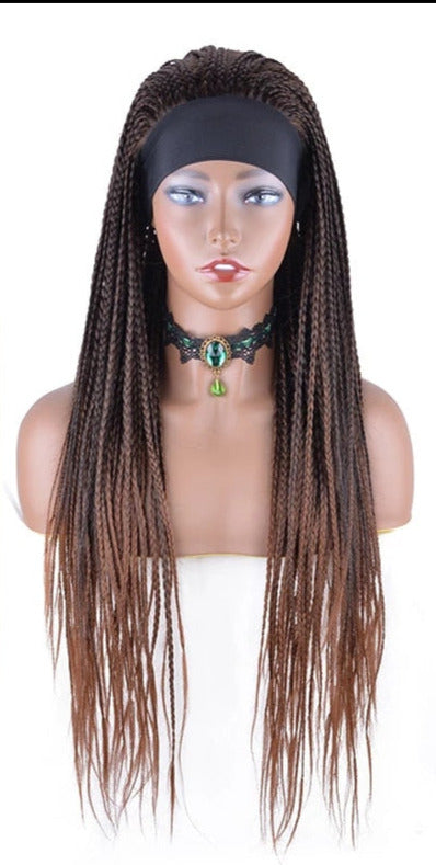 26 Inch Synthetic Hair Box Braided Wigs Long Crochect