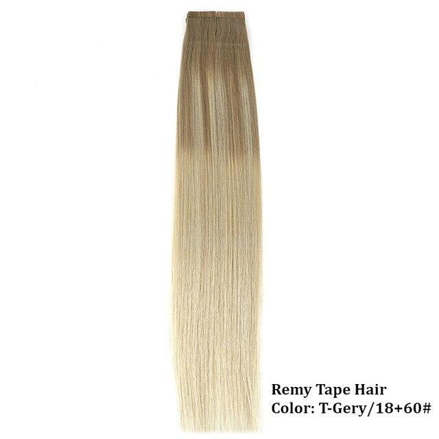 Double Drawn Skin Weft Adhesive Hair Extensions