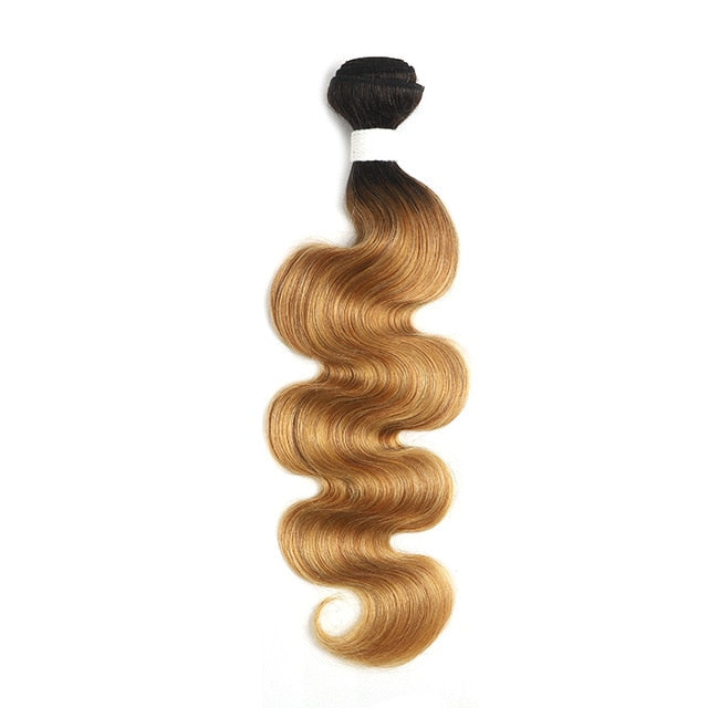 Color Human Hair Body Wave Bundles