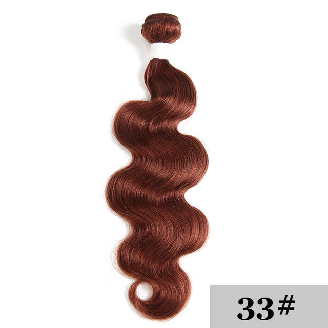 Color Human Hair Body Wave Bundles