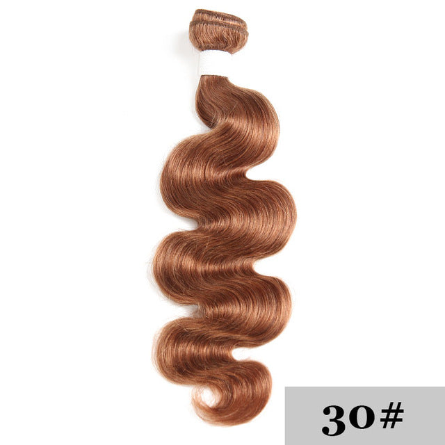Color Human Hair Body Wave Bundles