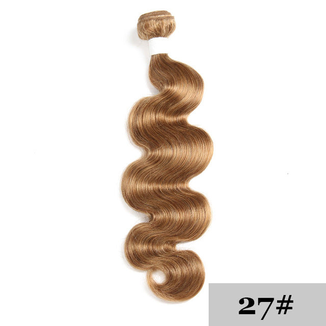 Color Human Hair Body Wave Bundles
