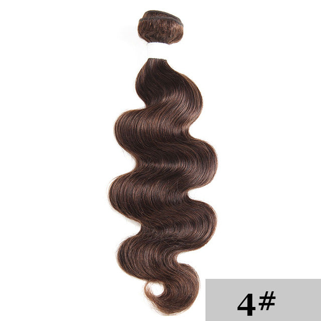 Color Human Hair Body Wave Bundles
