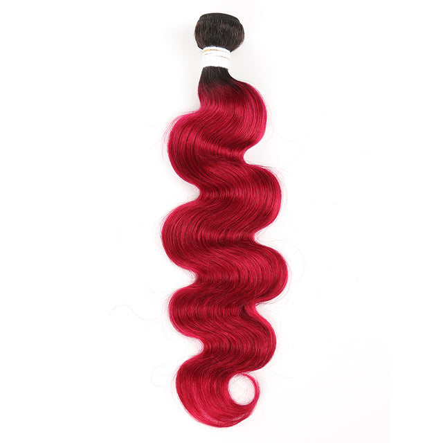Color Human Hair Body Wave Bundles