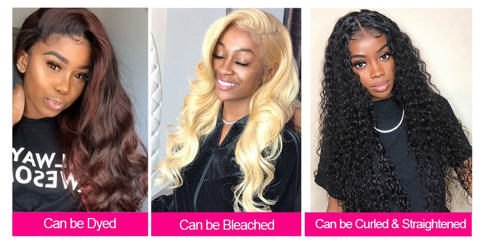 Body Wave Human Hair Bundles With Closure Malaysian