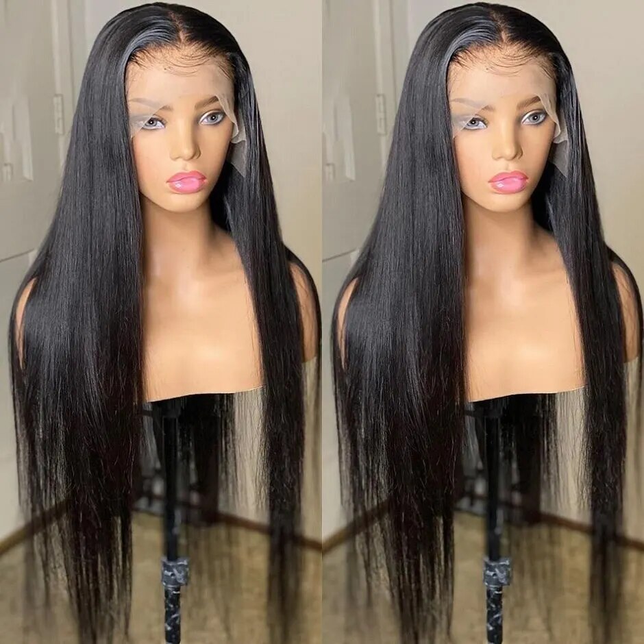 13x4 13x6 HD Lace Frontal Wigs Straight Human Hair Wigs