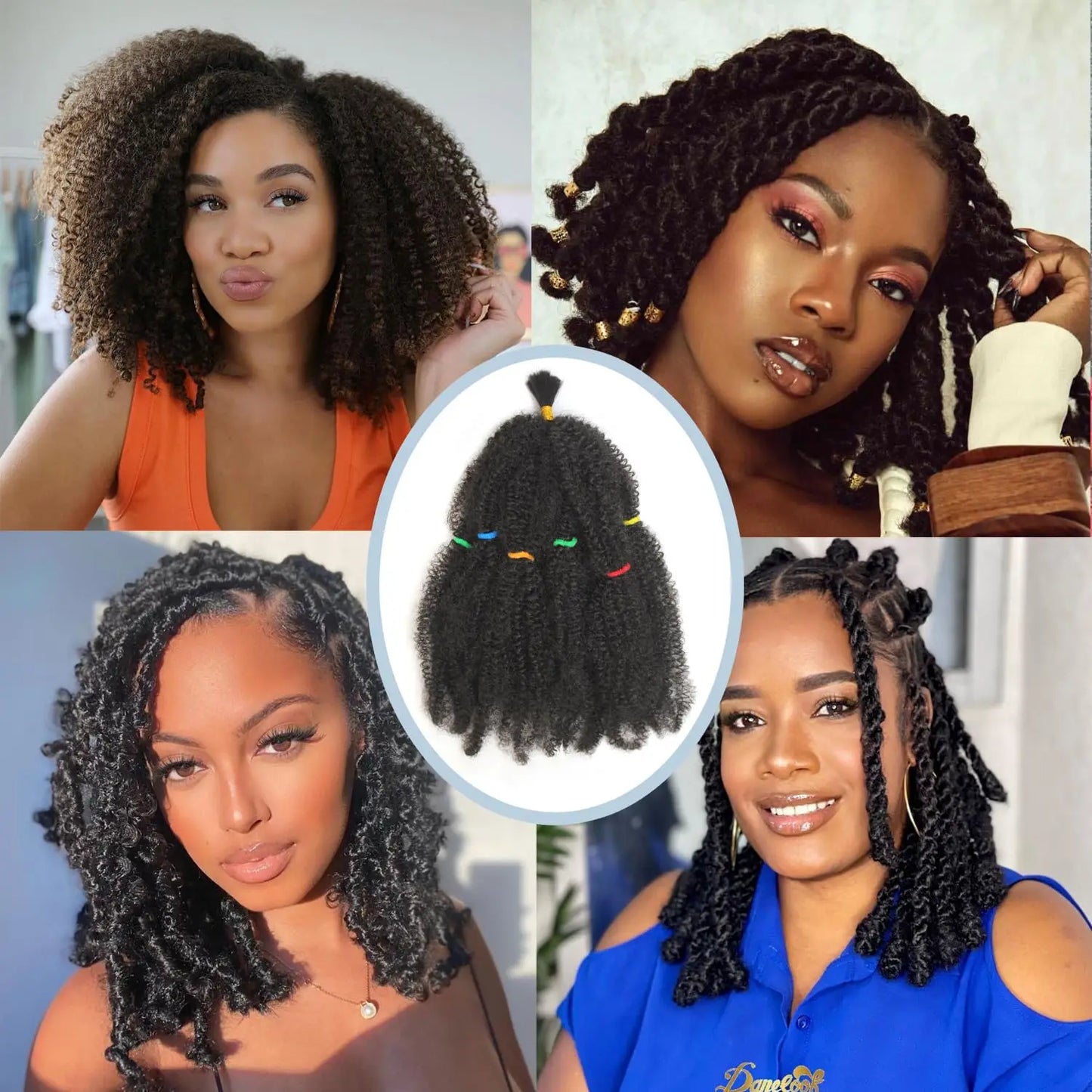 Afro Kinky Hair Spring Twist 12 Inch