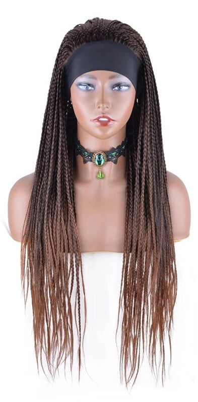 26 Inch Synthetic Hair Box Braided Wigs For Women Long Crochect Braids Hair Wig