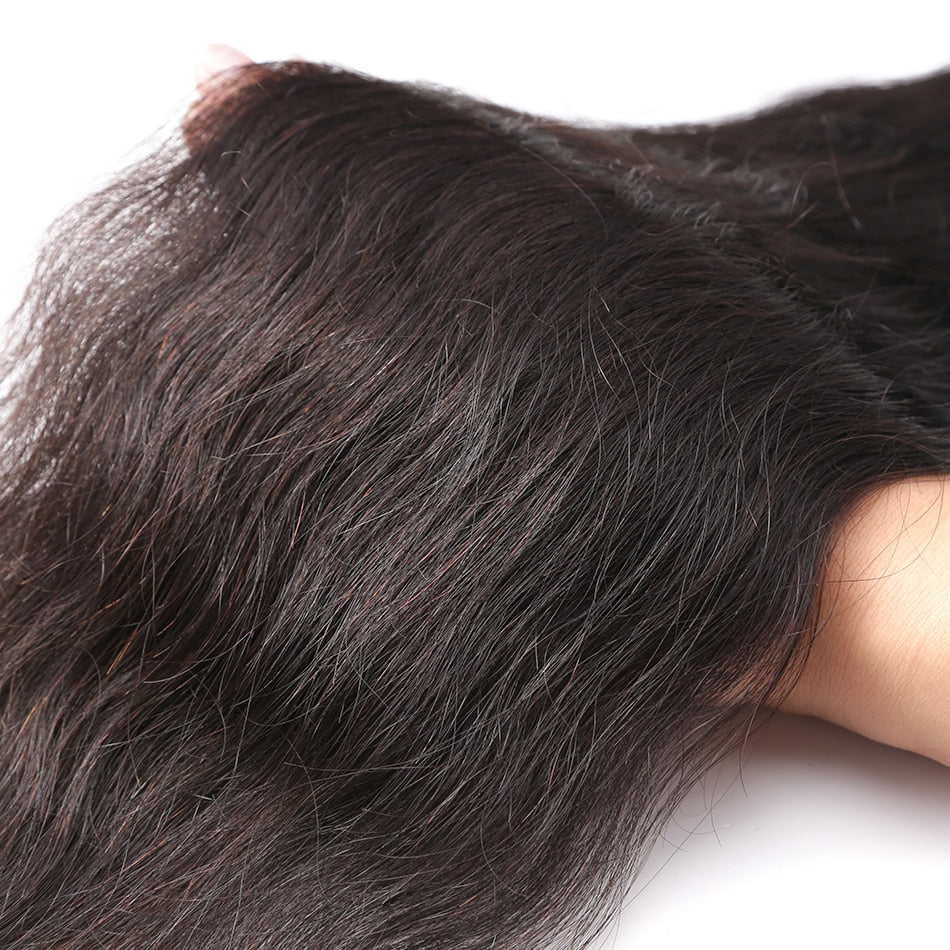 Natural Straight Raw Unprocessed Hair Bundles Brazilian Virgin Human Hair