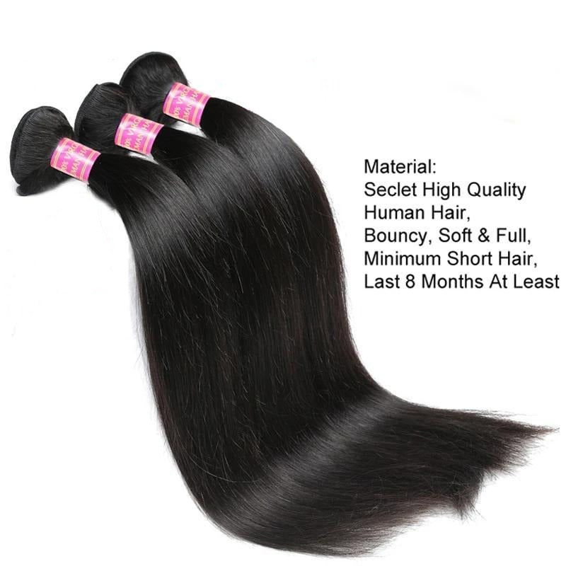 Malaysian Straight Hair Bundles