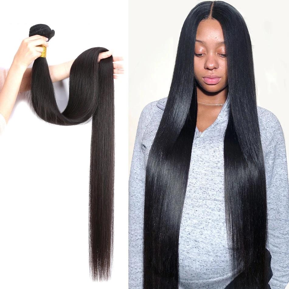 Straight 22 28 30 32 40 Inch Remy Brazilian Hair