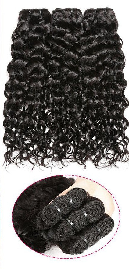 28 30 Inch 4 Bundles Deal Raw Indian Water Wave Hair