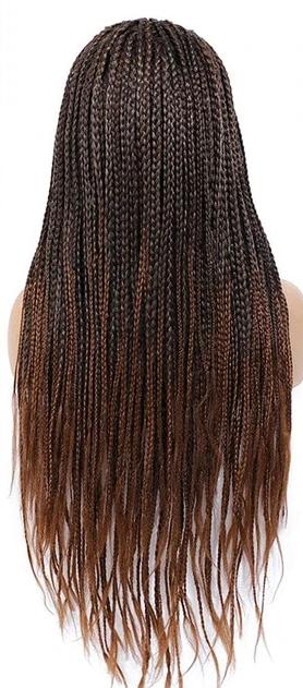 26 Inch Ombre Long Synthetic Box Braided Wigs