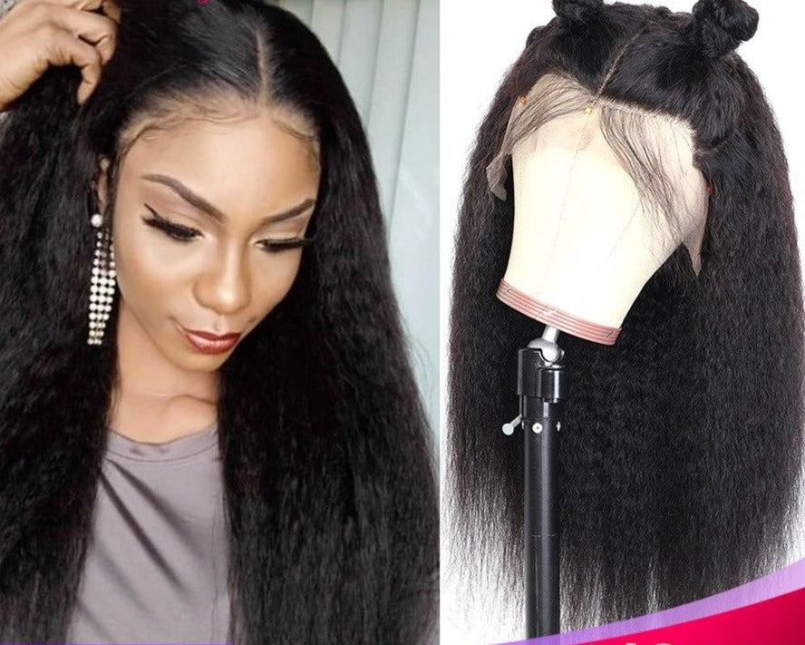 Kinky Straight Lace Front Wig