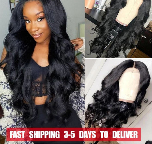 180% Density Lace Wig Peruvian Body Wave Lace Closure