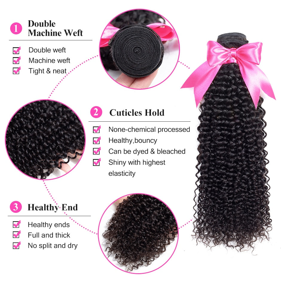 Mongolian Kinky Curly Hair Extension